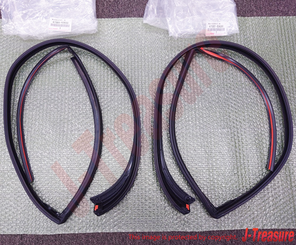 TOYOTA CELSIOR LEXUS LS430 UCF30 UCF31 Genuine Rear Door Weatherstrip Set OEM
