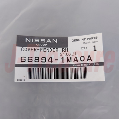 NISSAN INFINITI M37 Y51 11-13 Genuine Front Fender Cover RH 66894-1MA0A OEM