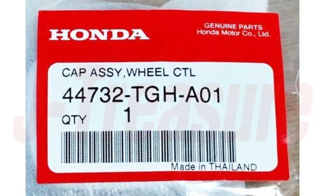 HONDA CIVIC FK 17-20 Genuine Aluminium Wheel Center Cap Assy 44732-TGH-A01 OEM