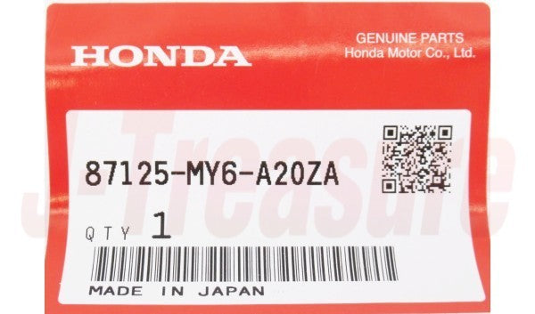 HONDA XR650L '00-07 Genuine Front Visor Set *R134*(FIGHTING RED) 87125-MY6-A20ZA