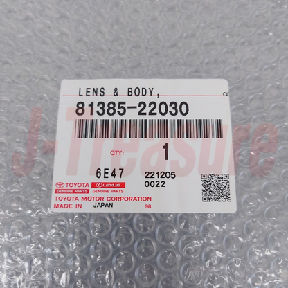 TOYOTA MARK2 JZX110 00-07 Genuine Cornering Lamp Lens & Body LH 81385-22030 OEM