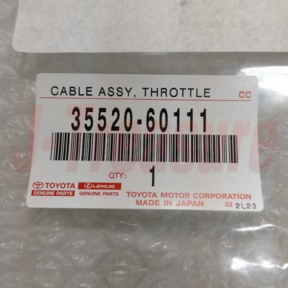 TOYOTA LAND CRUISER 1993-97 FZJ80 FZJ100 Genuine Throttle Cable 35520-60111 OEM