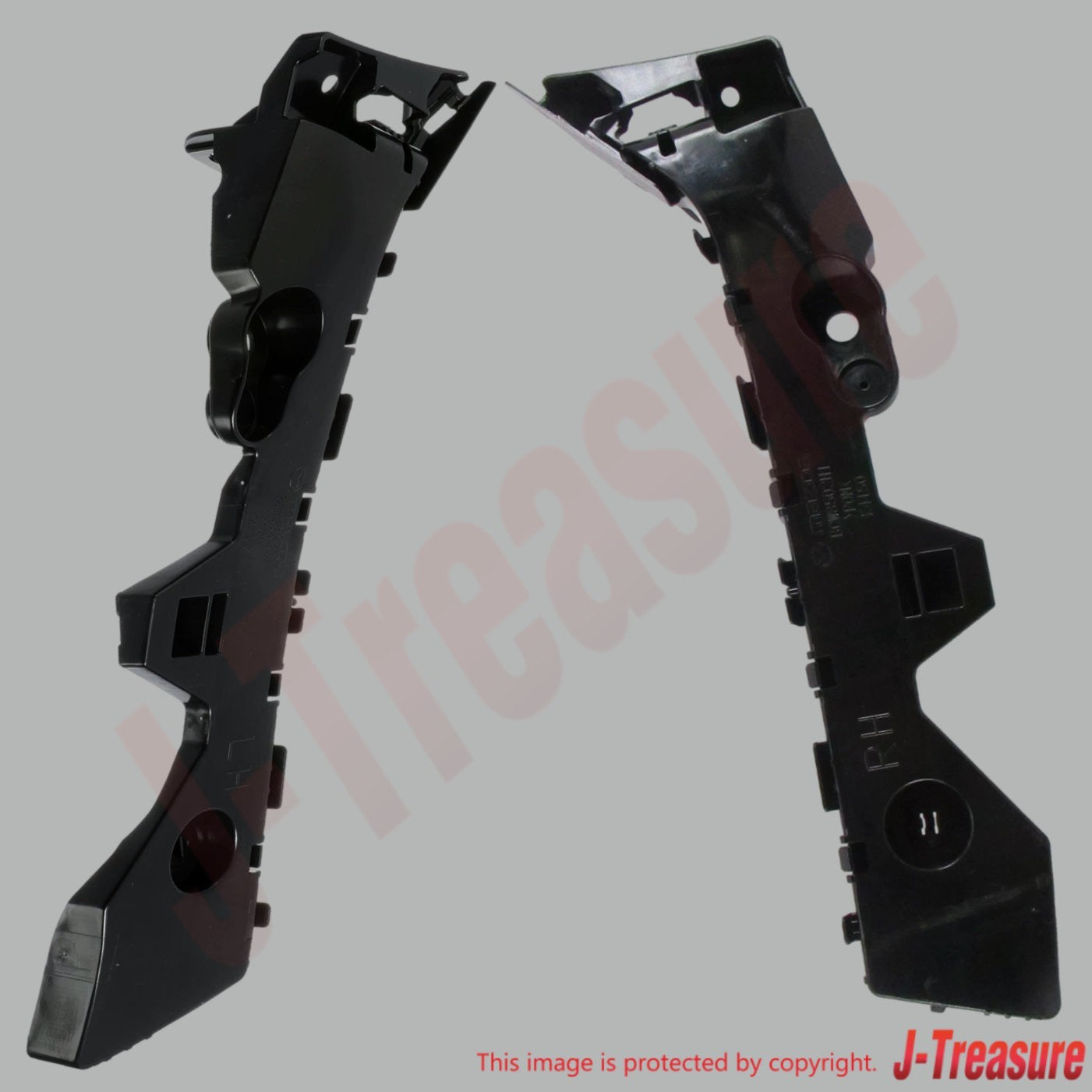 MAZDA MAZDA3 BL 2011-2012 Genuine Rear Bumper Retainer RH & LH Set OEM