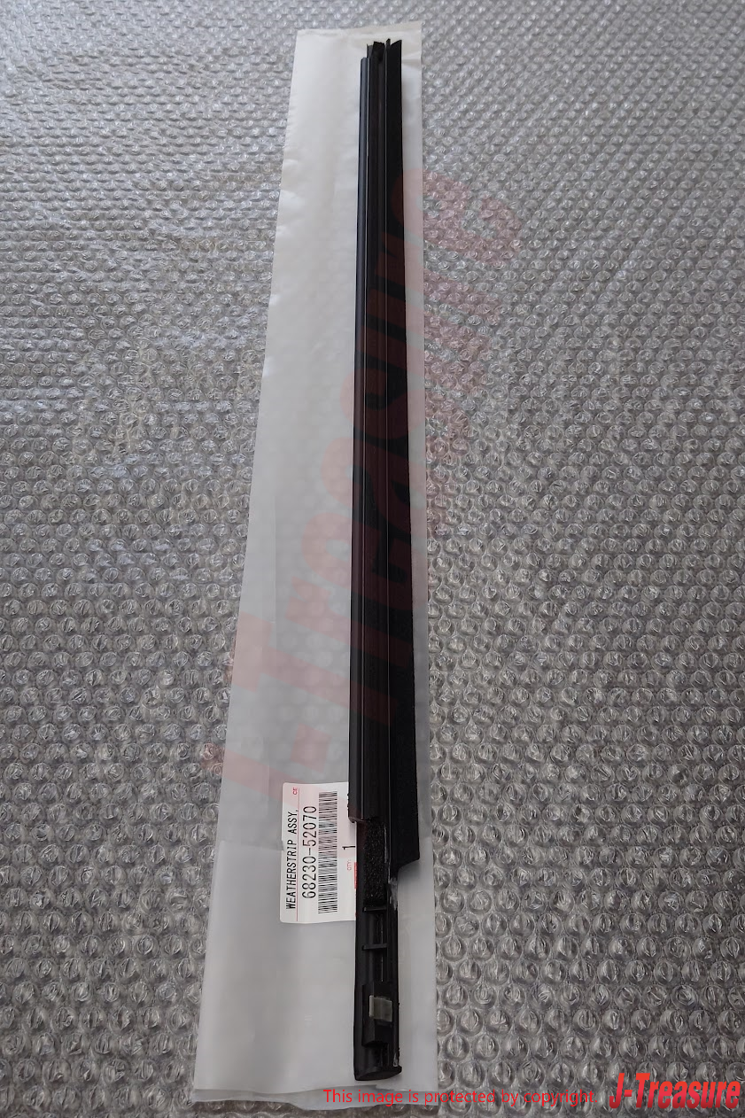 TOYOTA SCION xA NCP61 04-06 Genuine Fr/R Door Glass Outer Weatherstrip RH LH Set