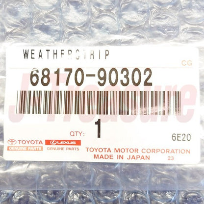 TOYOTA LAND CRUISER FJ40 '81-83 Genuine Fr/Door Glass Weatherstrip Inner LH W/VW