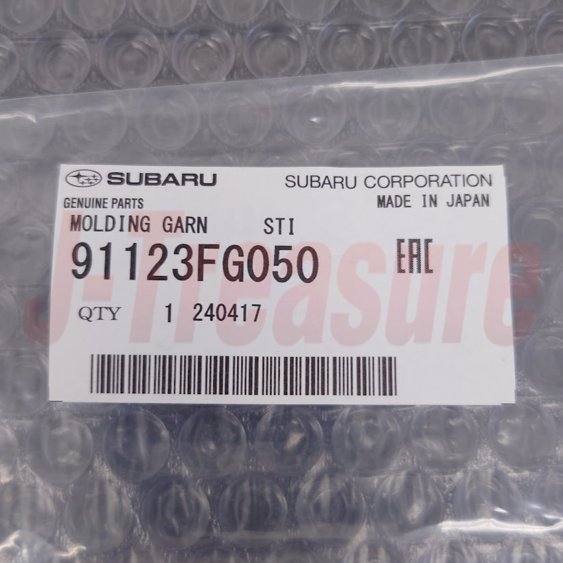 SUBARU IMPREZA WRX STI GVB 2011-2014 Genuine Front Fender Garnish Molding LH OEM