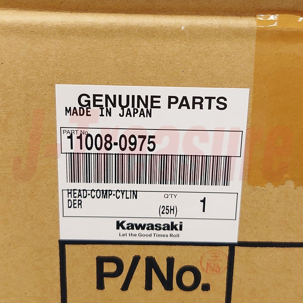 KAWASAKI KX450 '19-23 KX450X '21-23 Genuine Cylinder Head Comp 11008-0975 OEM
