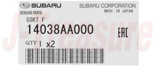 SUBARU IMPREZA WRX STI GRE 06-14 Genuine Exhaust Manifold Gasket Kit Turbo OEM