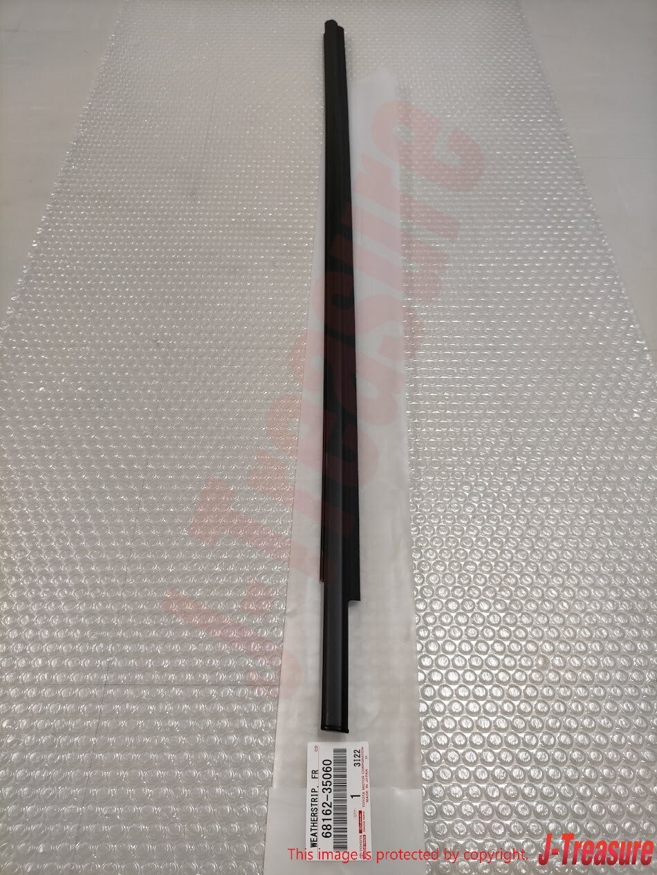 TOYOTA 4RUNNER 03-09 Genuine Door Belt Molding Weatherstrip Front Rear 5 PC Set