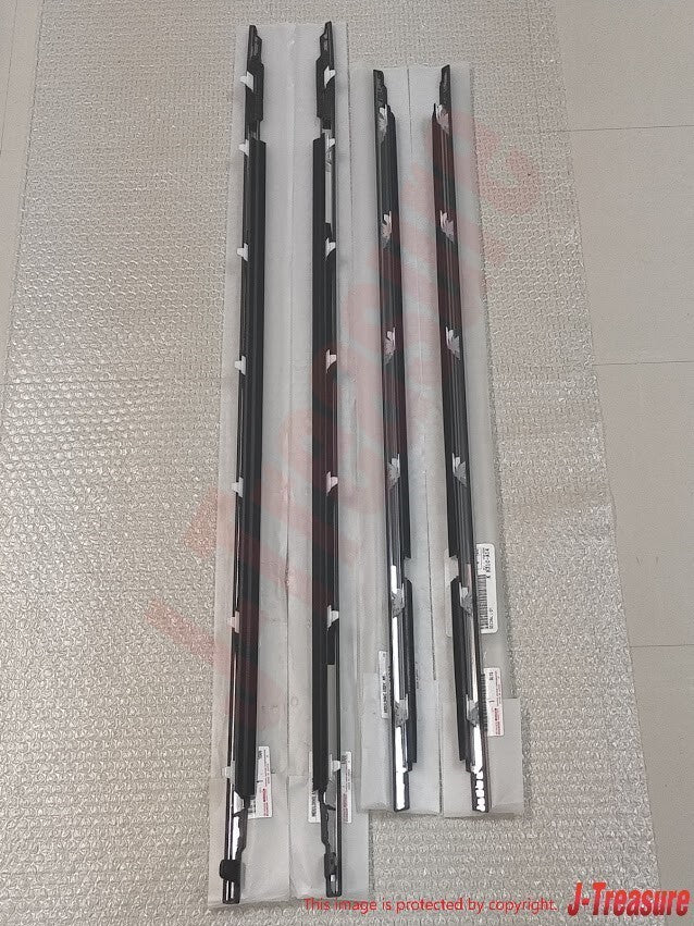 TOYOTA LAND CRUISER LEXUS 80 LX450 FZJ80 96-97 Genuine Door Belt Molding Set OEM