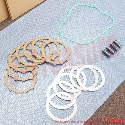 HONDA XR650L '93-25 Genuine Clutch Plate Set & W/Crankcase Cover Gasket OEM