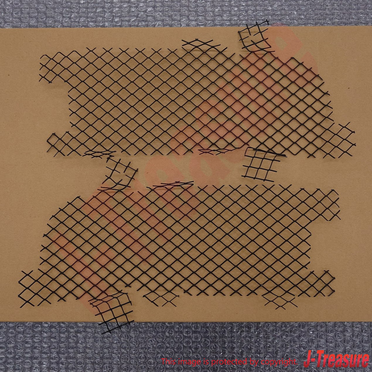 MITSUBISHI LANCER Evo 9 CT9A Genuine Front Bumper Mesh Net RH & LH Set OEM