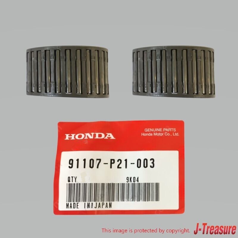 HONDA CR-X DELSOL EG2 94-97 Genuine Needle Bearing 37x42x25 91107-P21-003 x2 Set