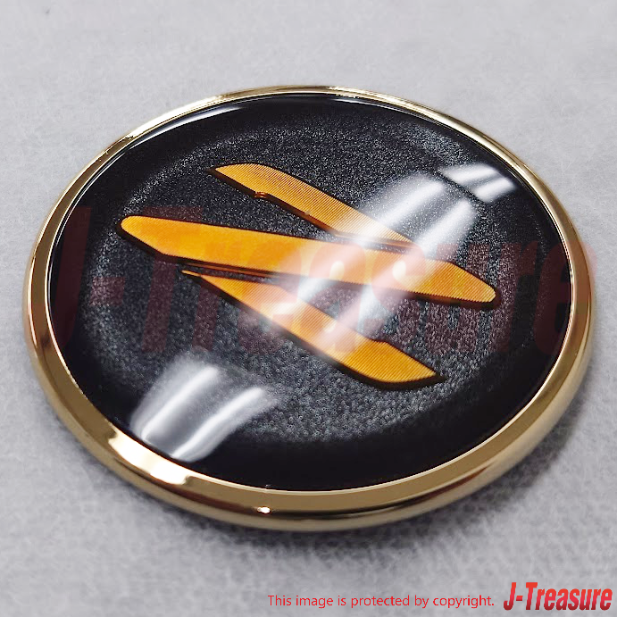 NISSAN FAIRLADY Z 300ZX Z32 93-98 Genuine Front Gold-Black Emblem 62889-46P00