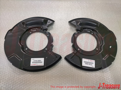 TOYOTA 4RUNNER TACOMA Genuine Front Brake Dust Shields Cover RH & LH Set OEM