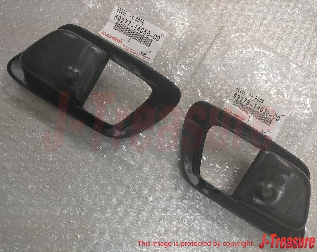 TOYOTA SUPRA JZA80 MK4 93-98 Genuine Inner Door Handle Bezel Right Left Set OEM