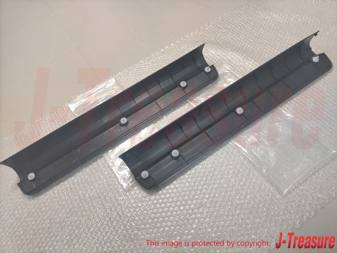 MITSUBISHI LANCER EVO 7 8 9 CT9A Genuine Scuff Plate Front Right & Left Set OEM