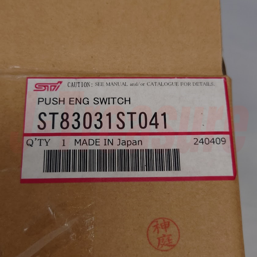 SUBARU WRX STi VA Genuine Push Engine Start Stop Switch ST83031ST041 OEM