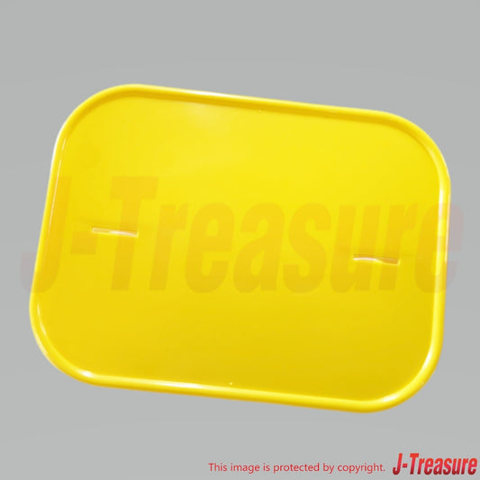 SUZUKI JR50 P3 84-95 Genuine Front Number Plate Yellow Model 94911-04420-25Y OEM