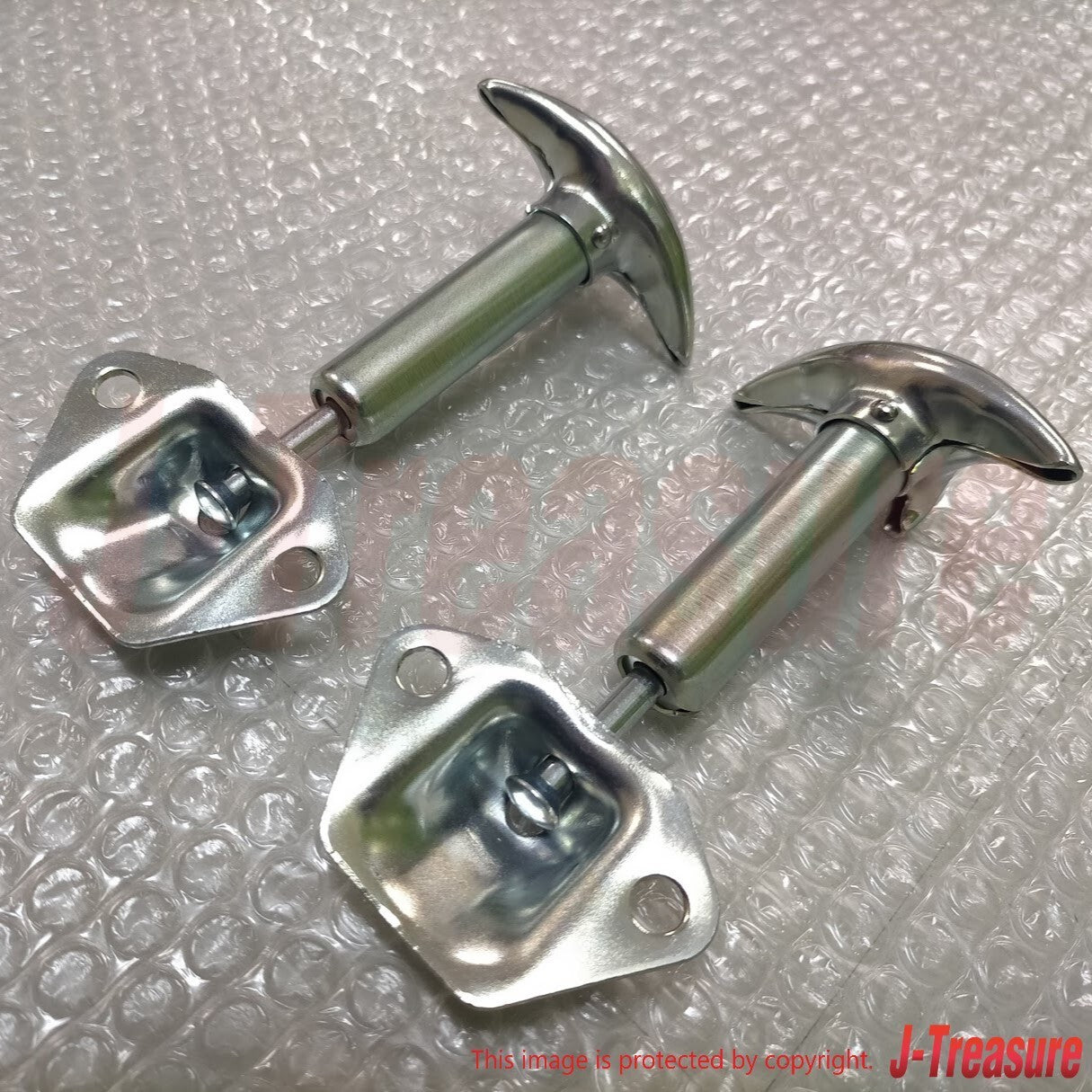 TOYOTA LAND CRUISER BJ40 FJ40 Genuine Windshield Hood Catch Set 53504-90300 OEM