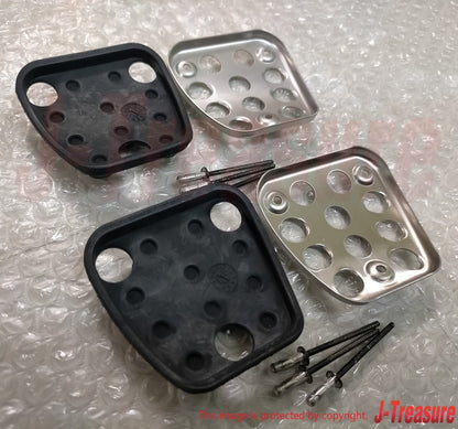 HONDA CIVIC FD2 10-15 Genuine Brake Clutch Pedal Cover 46545-SNW-J21 x2 Set OEM