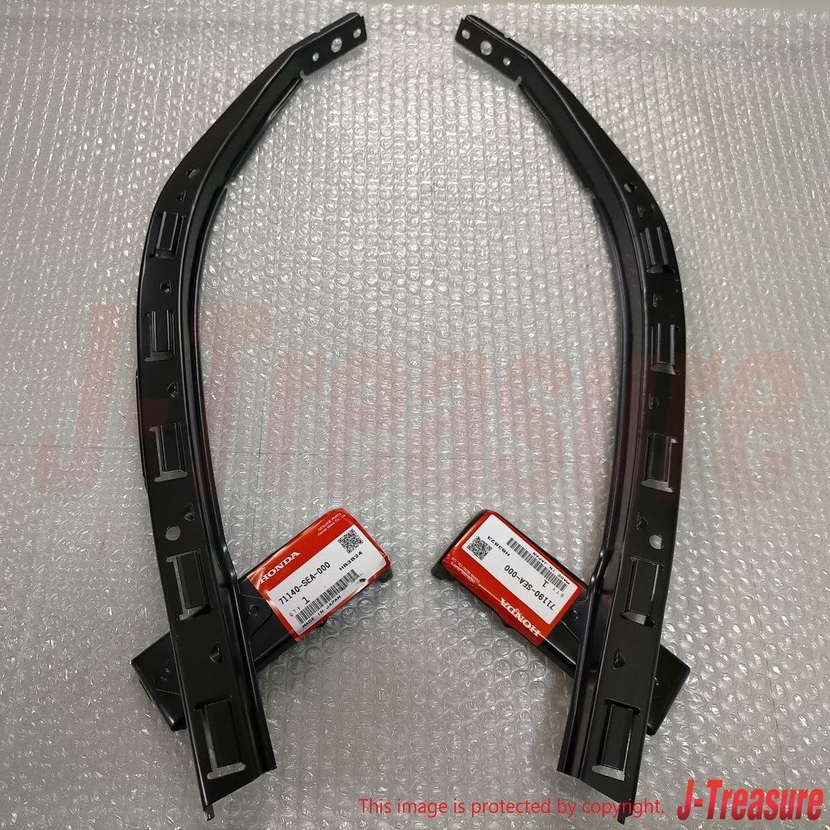 HONDA ACCORD CL7 ACURA TSX 04-08 Genuine Headlight Lamp Bracket RH & LH Set OEM