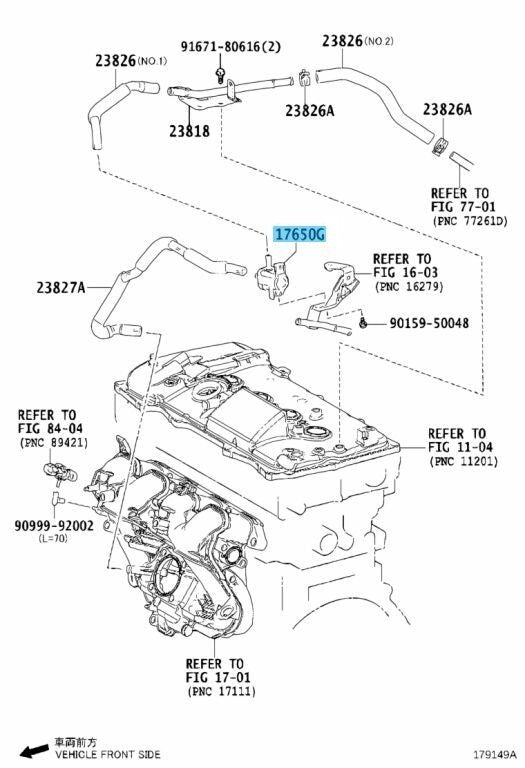 TOYOTA 4RUNNER SCION XA XB Genuine Duty Vacuum Switching Valve 90910-12276 OEM