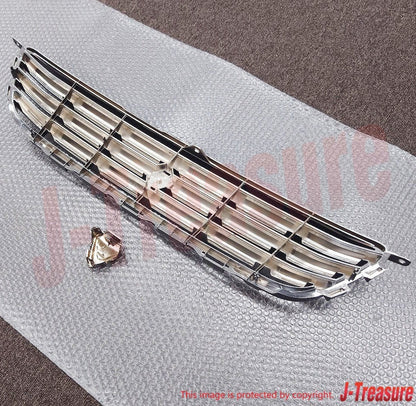 TOYOTA ALTEZZA 98-05 Genuine Radiator Grille Early Model & F/Emblem BK Set OEM