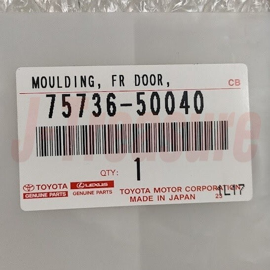 TOYOTA CELSIOR LEXUS LS430 UCF30 01-06 Front Door Outside Lower Moulding Set OEM