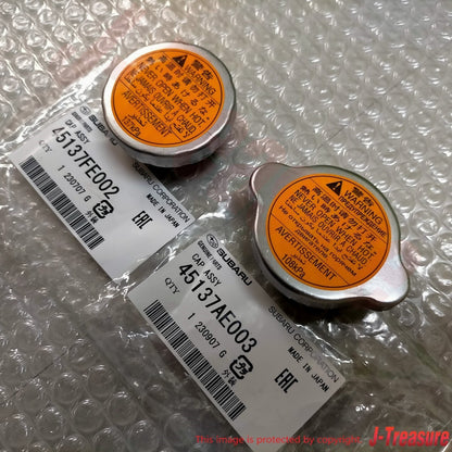 SUBARU WRX STI VAF 2015-2020 Genuine Radiator Cap & Sub-Tank Cap Set OEM