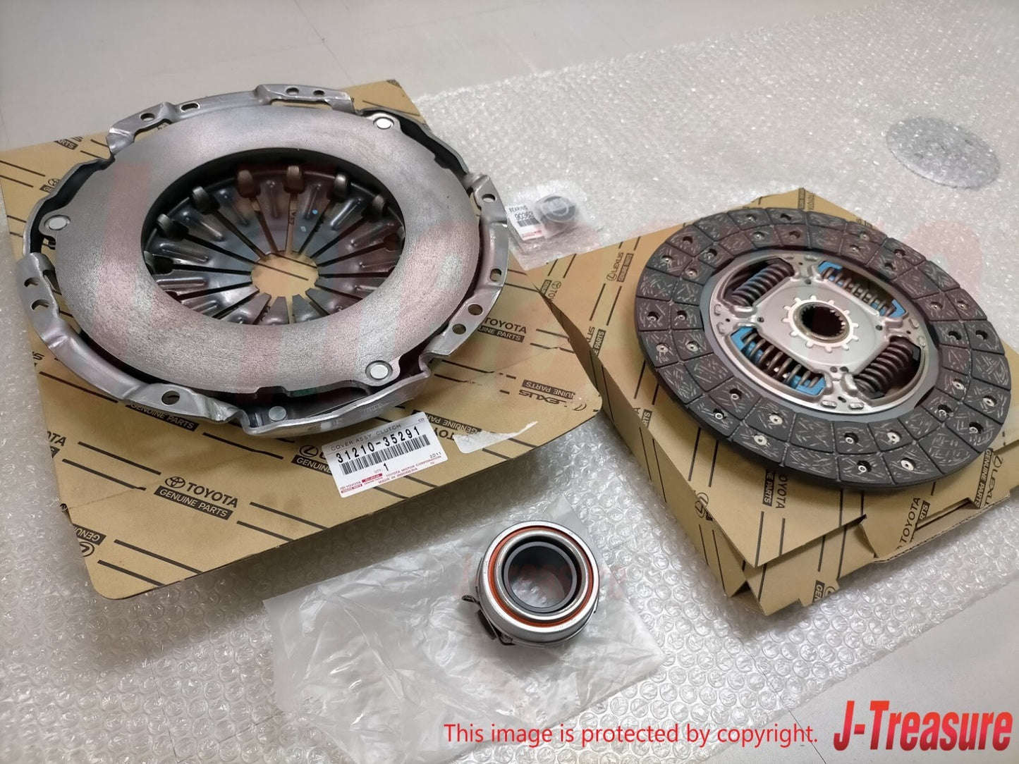 TOYOTA TACOMA TRN2##  2012-2018 Genuine 2.7L 4CYL 5-Speed Clutch Kit OEM