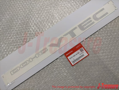 HONDA CIVIC EK 99-00 Genuine "DOHC VTEC" Side Decals Stickers Silver Set OEM