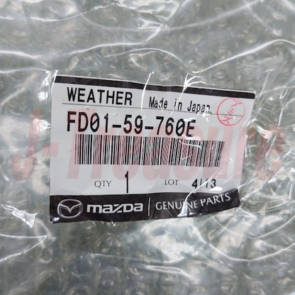 MAZDA RX-7 FD3S Genuine Front Side Door Weatherstrip Seal Right & Left Set OEM