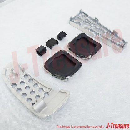 NISSAN SKYLINE GT-R R34 Genuine Aluminum Pedal & Bush & Footrest Set OEM