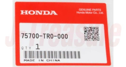 HONDA CR-V RW1 RW2 2017-2021 Genuine Rear Hatch Emblem "H" 75700-TR0-000 OEM