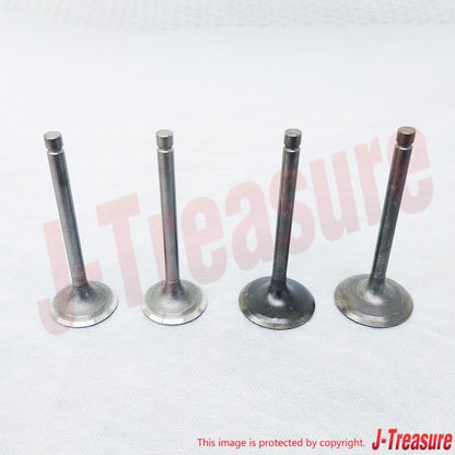 KAWASAKI KLR650 KL650A KL650E '87-10 Genuine Intake(x2) & Exhaust(x2) Valve Set