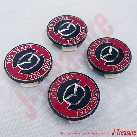 MAZDA CX-5 2021 Genuine 100th Anniversary Wheel Center Cap BP11-37-190 x4 Set