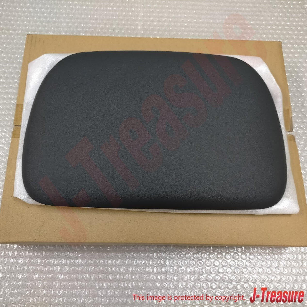 SUBARU WRX STI VA# 18-19 Genuine S207 leather Silver Stitches MFD Hood Console