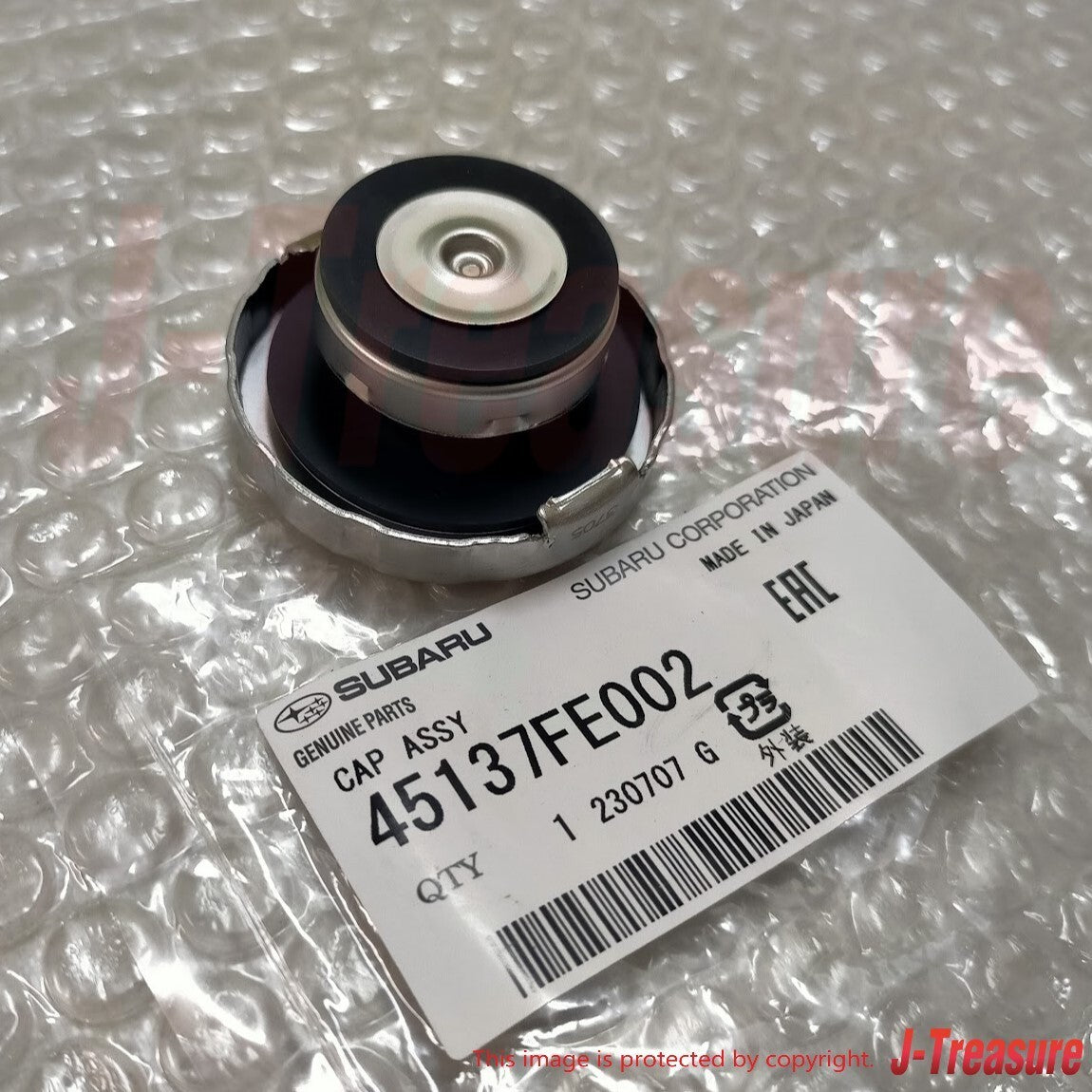 SUBARU WRX STI VAF 2015-2020 Genuine Radiator Cap & Sub-Tank Cap Set OEM