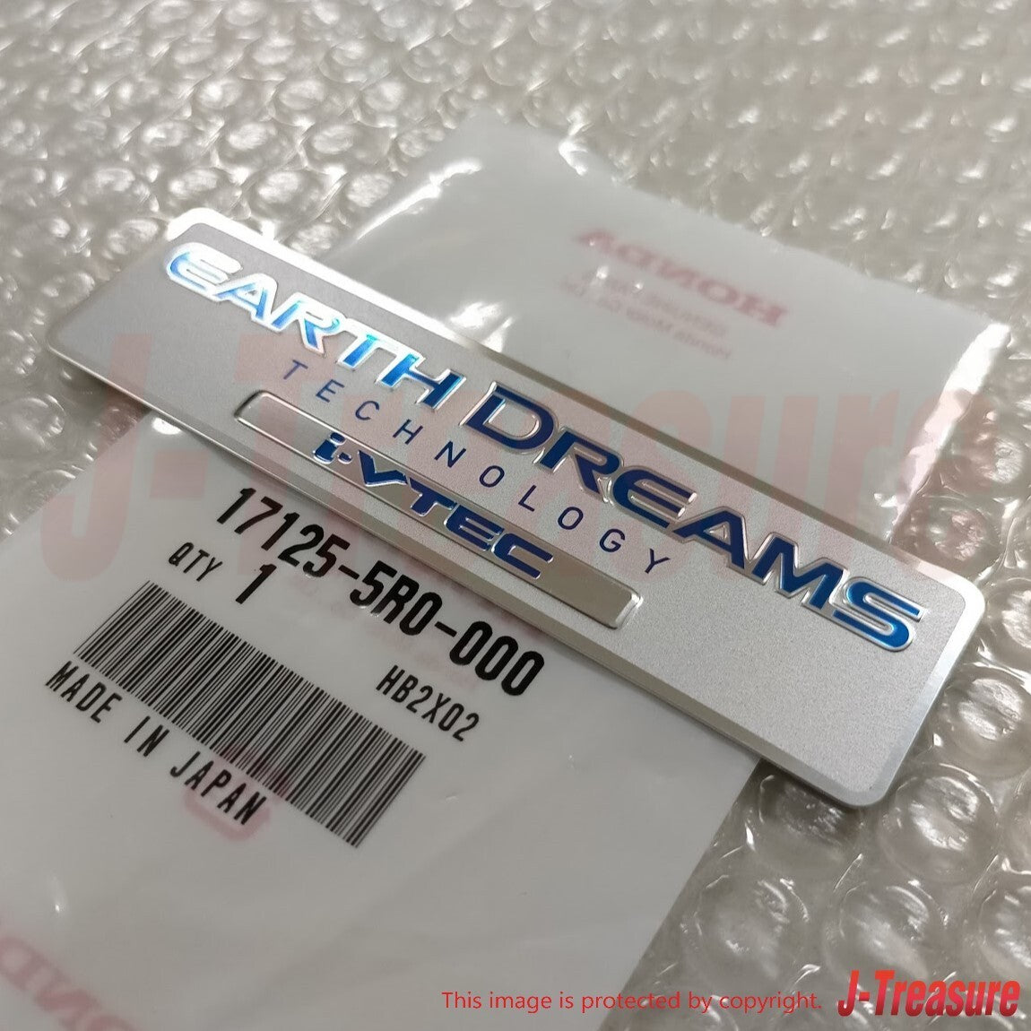 HONDA Fit GK# GP# 2015-2016 Genuine Earth Dreams Technology i-VTEC Emblem OEM