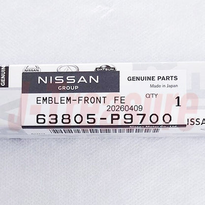 NISSAN 280ZX S130 79-83 Genuine Front Side Emblem "280ZX" 63805-P9700 x2 Set OEM
