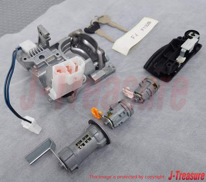 MAZDA RX-7 FD3S Genuine Ignition Key Cylinder Set 4 Seater F132-09-010B OEM