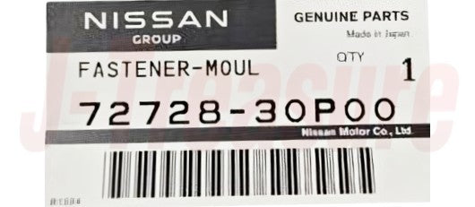 NISSAN 300ZX Z32 '90-96 Genuine F/Windshield Moulding Fastener RH & LH Set OEM