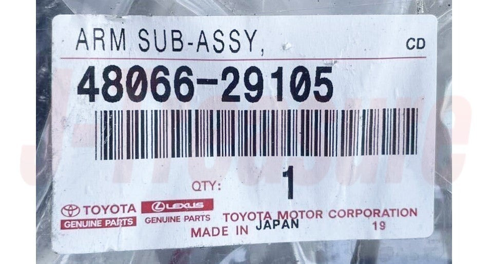 TOYOTA HIACE KLH18 LXH18 Genuine Front Suspension Arm Upper RH & LH Set OEM