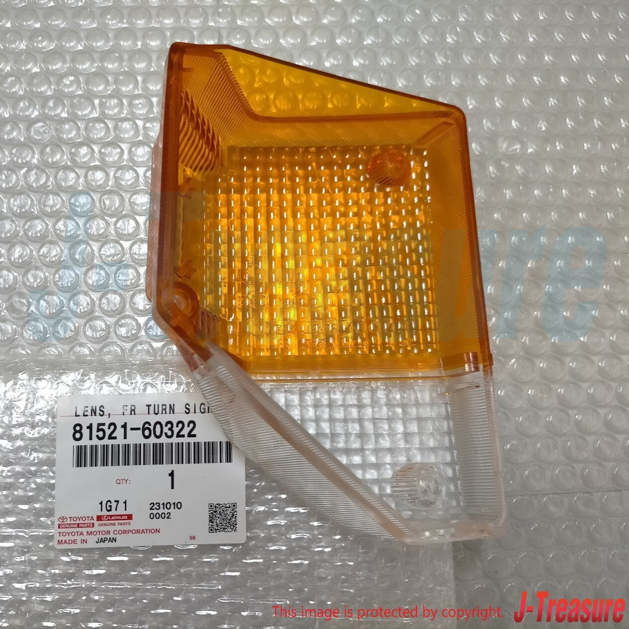 TOYOTA LAND CRUISER BJ70 Genuine Front Turn Signal Lamp Lens RH & LH Set OEM