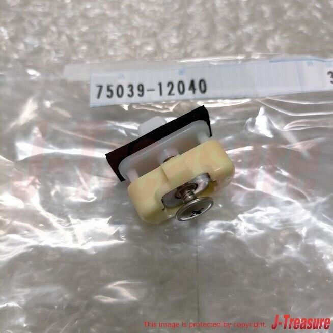 TOYOTA LEVIN TRUENO AE86 2Door Genuine Rear Quarter Glass Clips & Spacer Set OEM