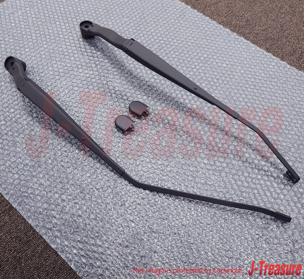 MITSUBISHI LANCER EVO 7 8 9 CT9A Genuine Wiper Arm & Head Cover RH & LH Set RHD