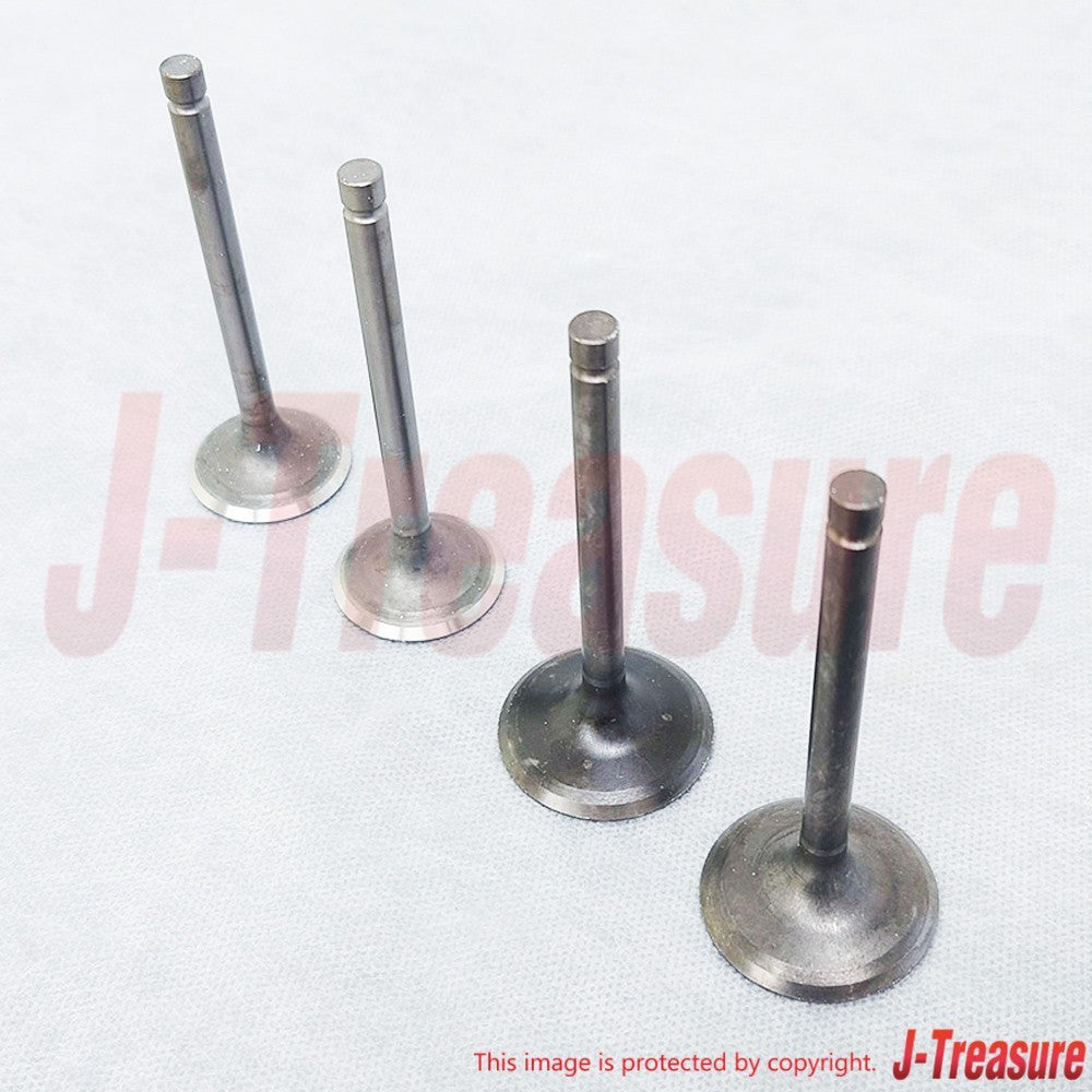 KAWASAKI KLR650 KL650A KL650E '87-10 Genuine Intake(x2) & Exhaust(x2) Valve Set