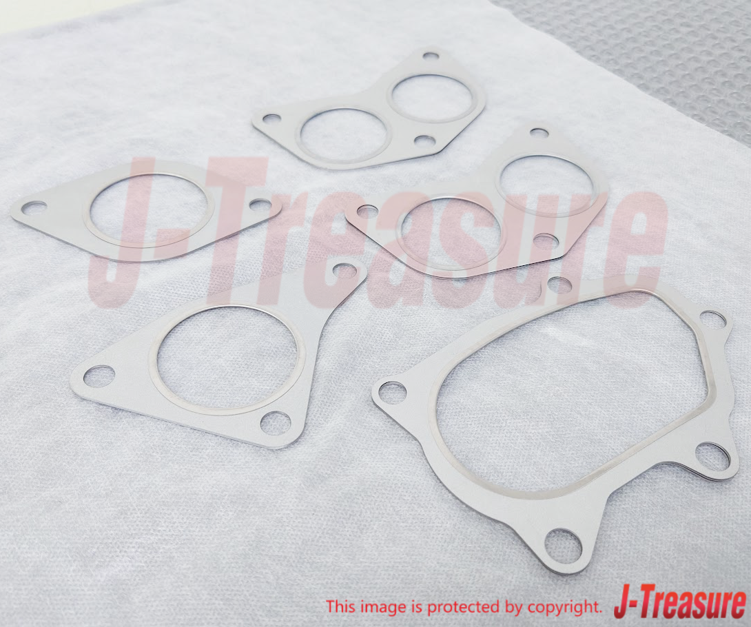 SUBARU WRX XT STI Genuine Turbo Exhaust Manifold Gasket Set Up & Down Pipe OEM
