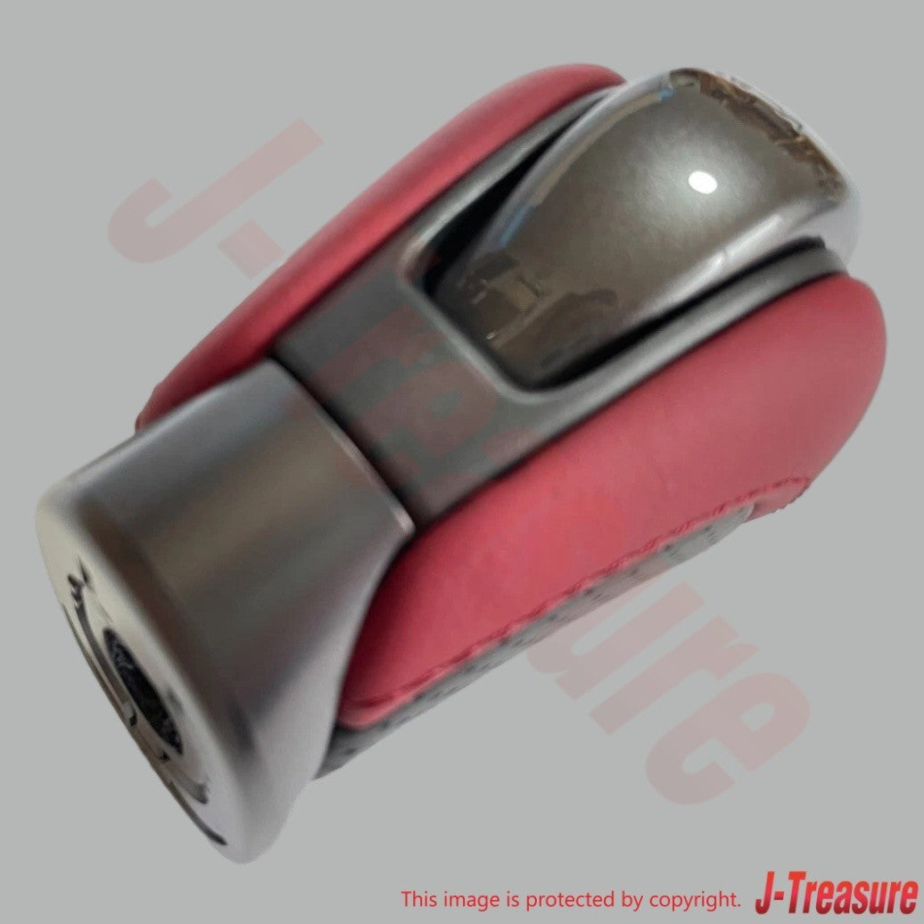 NISSAN NISMO GT-R R35 2015- Genuine Gear Shift Knob Assy Red Black Leather OEM